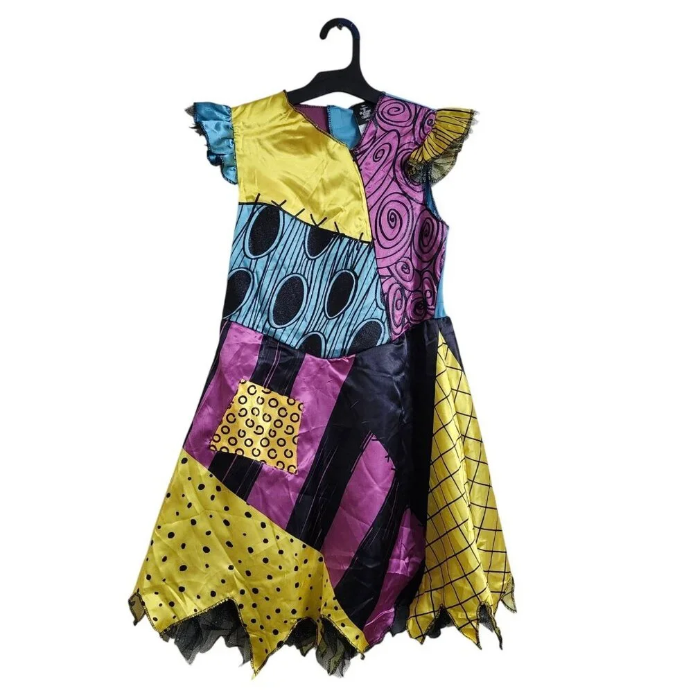 Girls‎ L (10-12) Sally Deluxe Costume Nightmare Before Christmas Halloween - Picture 3 of 15
